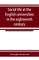 Social life at the English universities in the eighteenth century