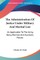 The Administration Of Justice Under Military And Martial Law