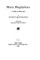 Mary Magdalene, a Play in Three Acts
