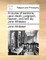 A Course of Sermons, Upon Death, Judgment, Heaven, and Hell. by John Whitaker, ...