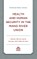 Health and Human Security in the Mano River Union