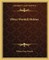 Oliver Wendell Holmes