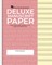 Deluxe Wirebound Premium Manuscript Paper (Pink Cover)