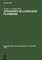 Advances in Language Planning